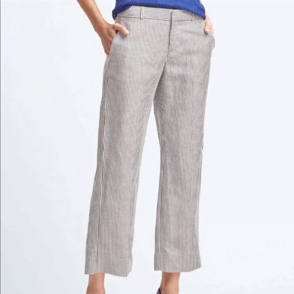 Banana Republic Striped Logan Pant